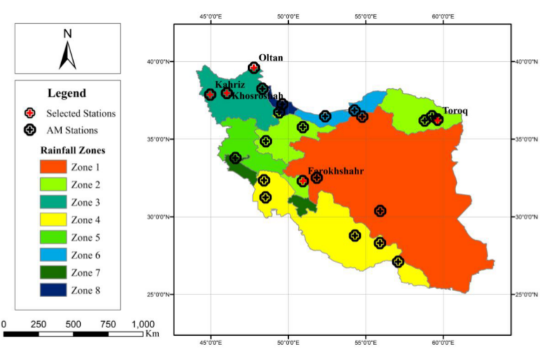Soil Moisture Monitoring in Iran by Implementing Satellite Data into the Root-Zone SMAR Model