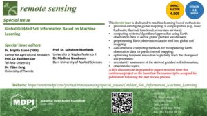 Special Issue on RS entitled Global Gridded Soil Information Based on Machine Learning