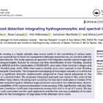 Satellite flood detection integrating hydrogeomorphic and spectral indices