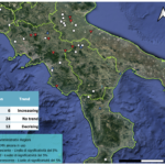Updating flood annual maxima in Southern Italy