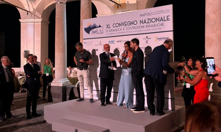 Award ceremony of the Fabio Rossi – Pasquale Versace PhD thesis prizes at IDRA 2026, Naples